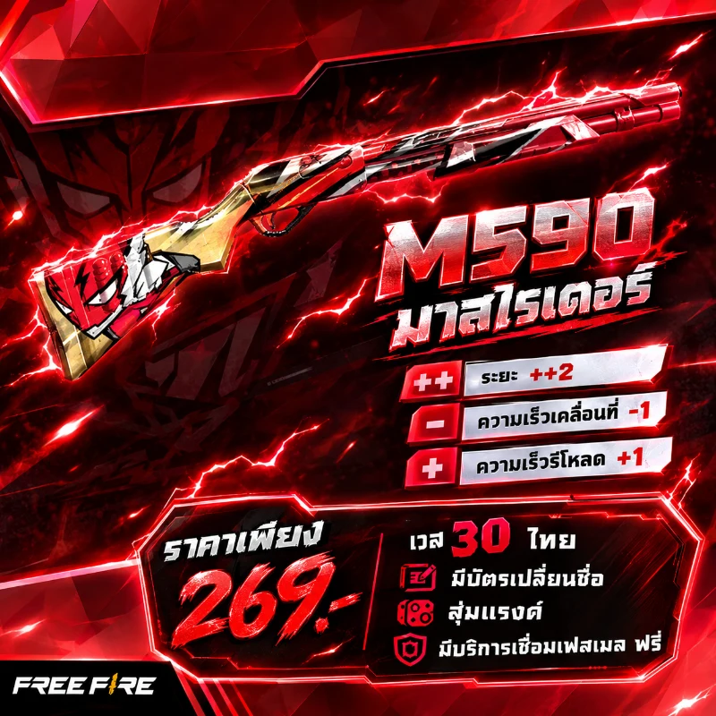 M590 (มาสไรเดอร์)  ถาวร